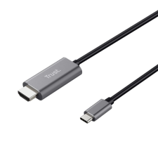 Trust Trust Calyx USB-C To HDMI Cable 1,8m Black kábel és adapter