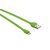 Trust Urban lapos Micro-USB - USB adat/töltőkábel 1m zöld (20138)