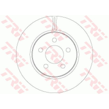 TRW Féktárcsa TRW DF6264 féktárcsa