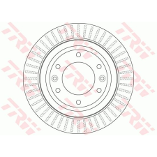 TRW Féktárcsa TRW DF6350 féktárcsa