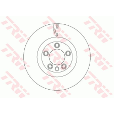 TRW Féktárcsa TRW DF6772S féktárcsa