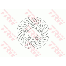 TRW Féktárcsa TRW DF6779S féktárcsa