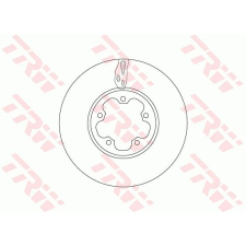TRW Féktárcsa TRW DF6781S féktárcsa
