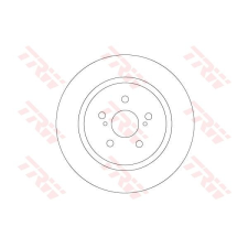 TRW Féktárcsa TRW DF6920 féktárcsa