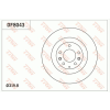 TRW Féktárcsa TRW DF8043