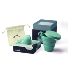  Tsuki Rhea β (béta) menstruációs kehely és sterilizáló pohár csomag intim higiénia