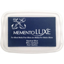Tsukineko Textil tintapárna ML607, Memento Luxe / Nautical Blue - (1 db) bélyegző