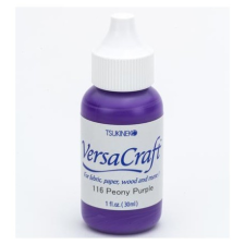 Tsukineko Tintapárna utántöltő - Peony Purple - VersaCraft Inker bélyegző
