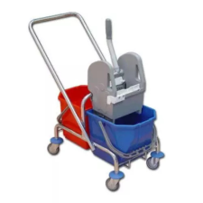 TTS Cleaning S.R.L. TTS Felmosókocsi Sam fémkeretes, 2X15L takarító és háztartási eszköz