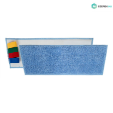 TTS Cleaning S.R.L. TTS Mop mikroszálas kék, tépőzáras 40cm takarító és háztartási eszköz