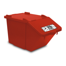 TTS Split szelektív tároló - Piros takarító és háztartási eszköz