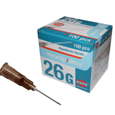  Tű injekciós egyszerhasználatos 26 G ½ gyógyászati segédeszköz