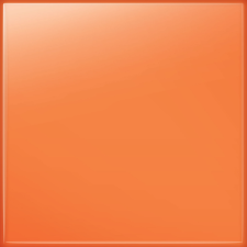 Tubadzin Pastel Orange LESK Csempe 20x20cm csempe