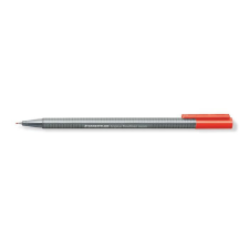 Tűfilc, 0,3 mm, STAEDTLER "Triplus 334", neonpiros filctoll, marker