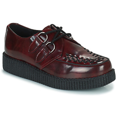TUK Oxford cipők Viva Low Creeper Burgundy Piros 44