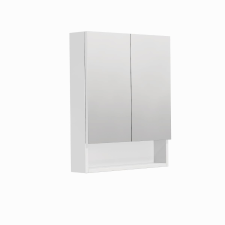 Tükörszekrény SAT Cubeway 14x72 cm laminált fehér fényű GALCU60BL fürdőszoba bútor