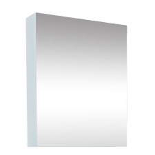 Tükrösszekrény SAT B-Way 60x75 cm lamino fehér BWAY60CABW fürdőszoba bútor
