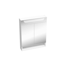 Tükrösszekrény világítással Ravak Classic II 80x76 cm MDF fehér X000001471 bútor