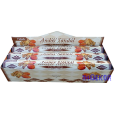  Tulasi hexa 20szál/doboz füstölő - Amber Sandal / Borostyán Szantál füstölő