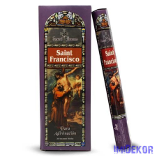  Tulasi hexa 20szál/doboz füstölő - Saint Francisco / Szent Ferenc füstölő