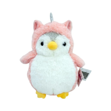 Tulilo Mascot Roman penguin pink 20 cm plüssfigura
