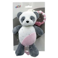  Tulilo plüss zenélő játék - rózsaszín panda bébijáték babakocsira