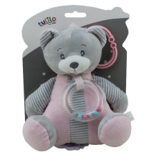 Tulilo Rózsaszín Maci Zenélő plüss - 18 cm (9109) plüssfigura