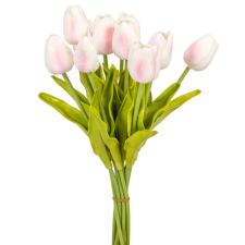  Tulipán köteg gumi 10szál M33cm 12db/# dekorációs kellék