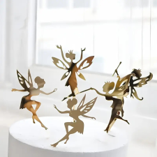  Tündérek sziluett 5 db/csomag party kellék