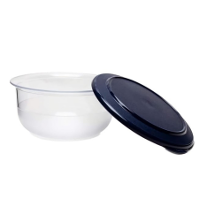 Tupperware Kristály tál 1,1 liter, kék tetővel - Tupperware konyhai eszköz