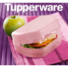 Tupperware Uzsidoboz/uzsonnás doboz, Nagy, Pink (17x13,5x7 cm) - Tupperware