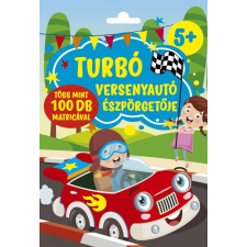 Turbó versenyautó észpörgetője gyermek- és ifjúsági könyv