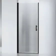  Turku .||. Black 80 nyíló zuhanyajtó, 190cm, 5mm, NANO fürdőkellék