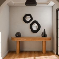 TUTI AG Dekoratív tükör Szett (2 db)Wabi Sabi Lune - Fekete bútor