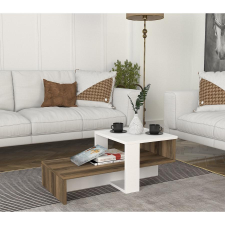 TUTI AG Dohányzóasztal Chain - White, Walnut bútor