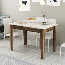TUTI AG Étkező asztal Kiev 506 - Walnut, White bútor