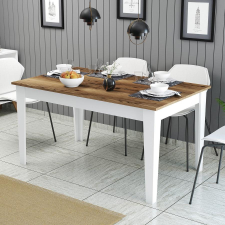 TUTI AG Étkező asztal Milan 520 - Walnut, White bútor