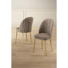 TUTI AG Étkezőszék szett (6 db) Mara - Cappuccino, Arany bútor