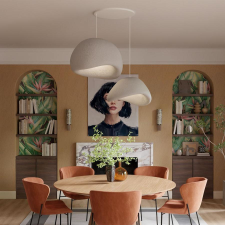TUTI AG Függőlámpa - Wabi Sabi Plasterglows - Betonszürke világítás