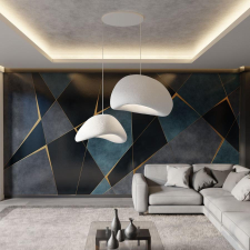 TUTI AG Függőlámpa - Wabi Sabi Plasterglows - Fehér világítás