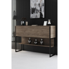 TUTI AG Komód Luxe - Black, Walnut bútor
