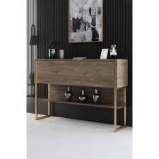 TUTI AG Komód Luxe - Gold, Walnut bútor