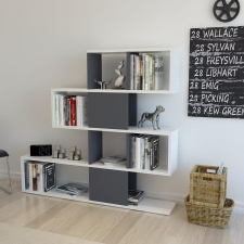 TUTI AG könyvespolc Karlin - White, Anthracite bútor