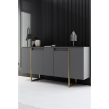 TUTI AG Konzolasztal Luxe - Anthracite, Gold bútor