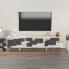 TUTI AG TV szekrény 3 D - White, Marble