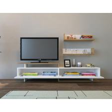 TUTI AG TV szekrény Ayaz - White, Teak bútor
