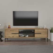 TUTI AG TV szekrény Eslem - Oak, Black bútor