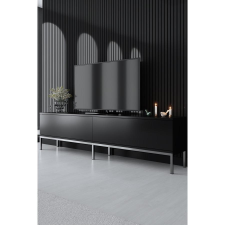 TUTI AG TV szekrény Lord - Black, Silver bútor