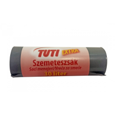 Tuti Extra szemeteszsák 30 l (20 db / tekercs) - Fekete (5999884707394) tisztító- és takarítószer, higiénia