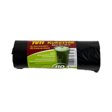 Tuti Szemeteszsák, 110 l, 10 db, 60x110 cm, 17 , tuti, fekete pdp_021 tisztító- és takarítószer, higiénia